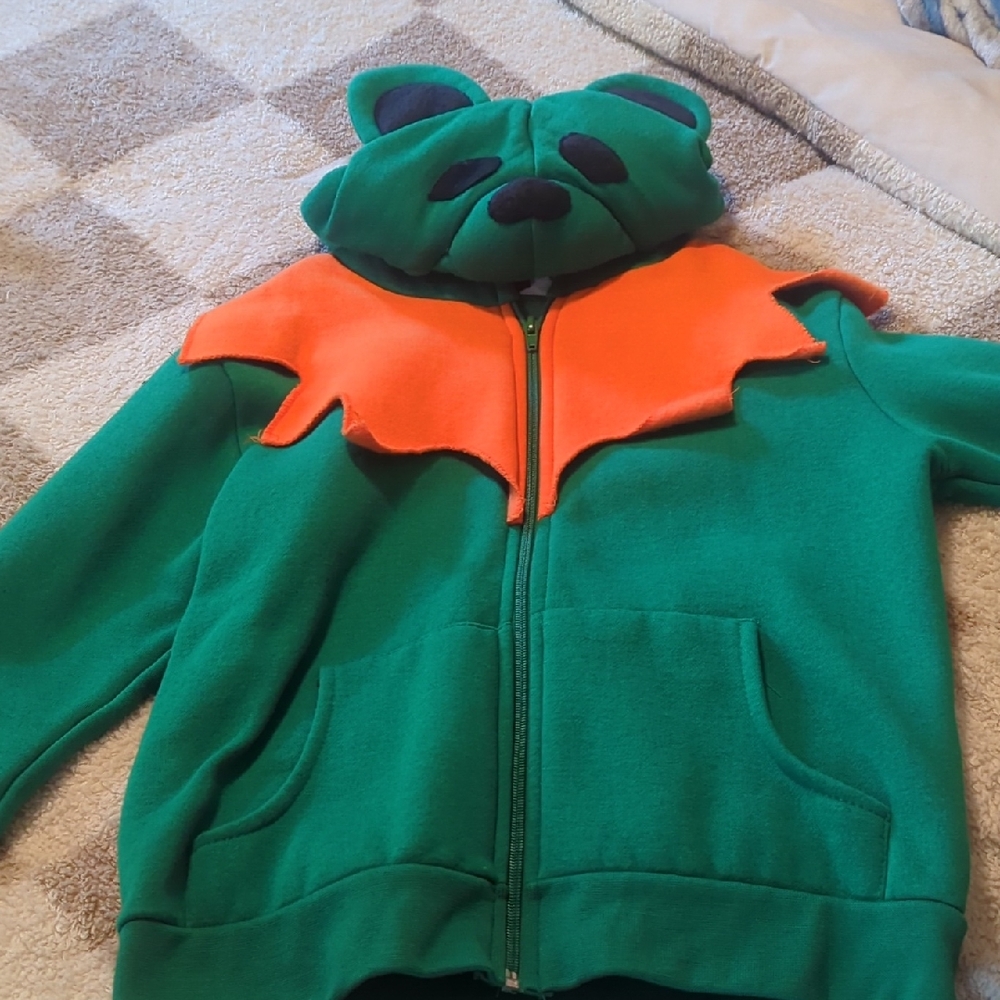Kids Dancing Bear Grateful Dead Hoodie